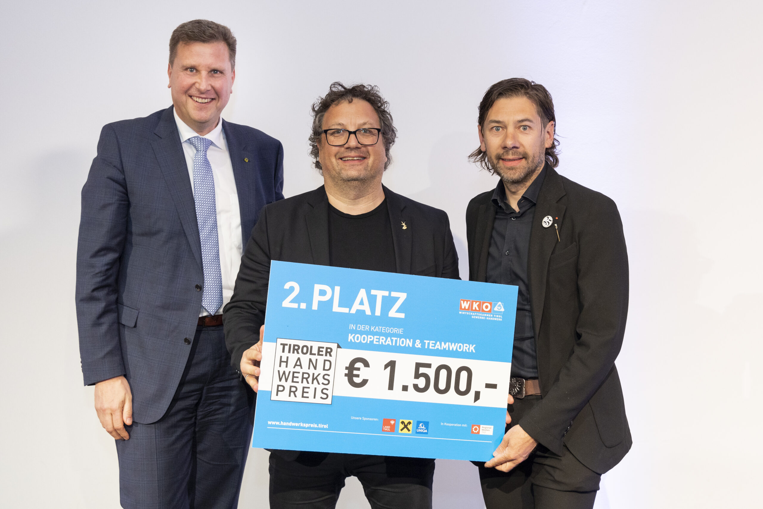 Tiroler Handwerkspreis – chaoshairconcept gewinnt 2. Preis in der Kategorie Teamwork und Kooperation