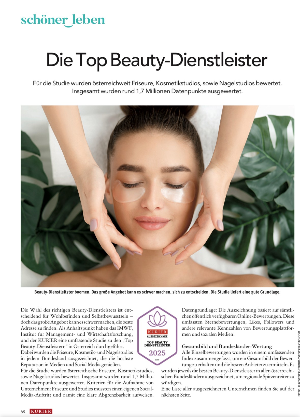 chaoshairconcept Ausgezeichnet mit dem IMWF Gütesiegel TOP BEAUTY DIENSTLEISTER 2025